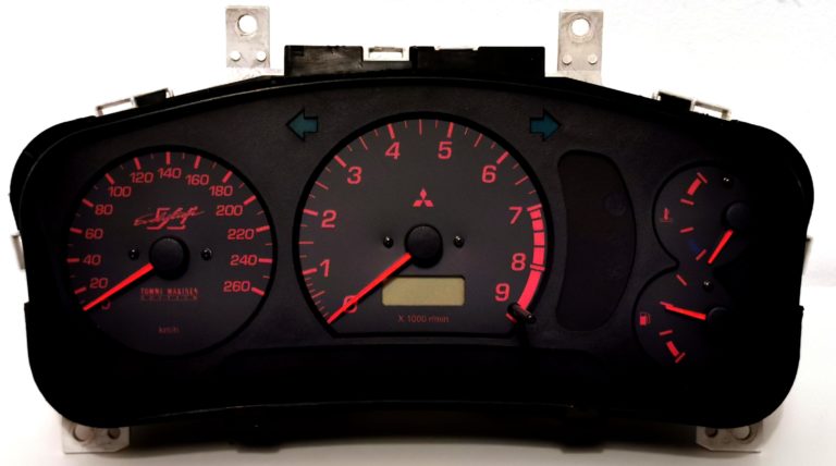 TME 260 km/h Center Tachometer