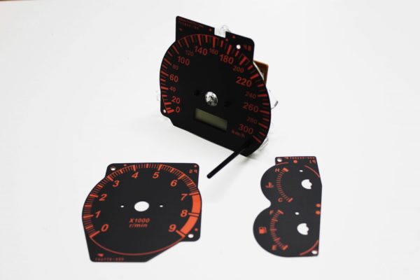 TME 300 kmh kph Evo 4 5 6 CP9A Tacho Speedometer full scale meter Dashfreaks