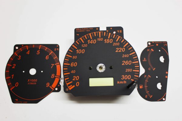 TME 300 kmh kph Evo 4 5 6 CP9A Tacho Speedometer full scale meter Dashfreaks