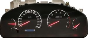 Mitsubishi Galangt EA0 300 kph speedometer gauge cluster