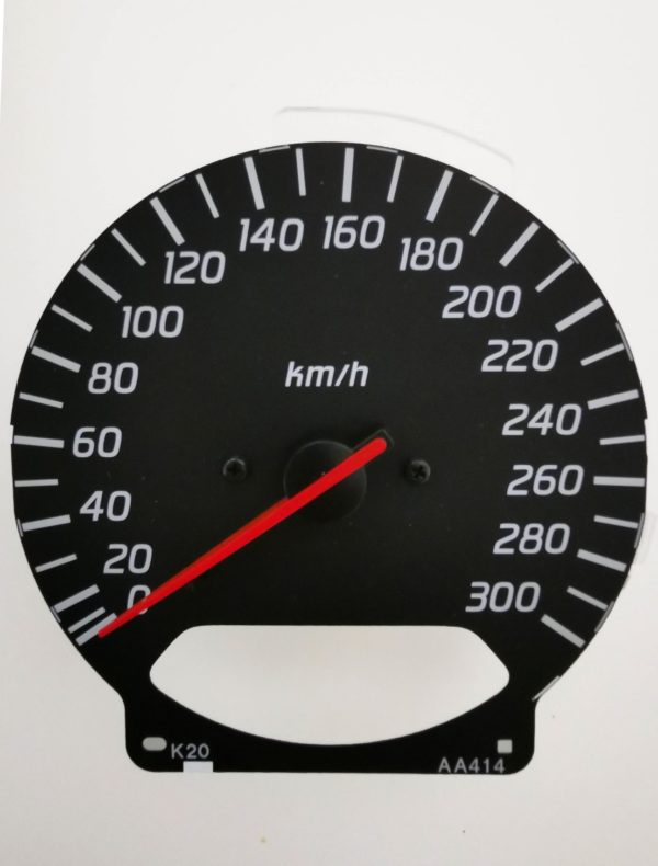 Speedometer R34 Vspec Nür 300 kph kmh