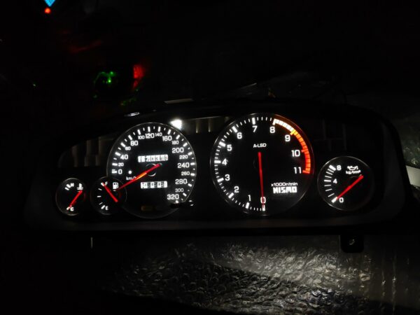 Nismo Tacho gauge cluster Nissan r33 320 kmh