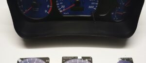 Ralliart 300 kmh kph Evo 4 5 6 CP9A Tacho Speedometer full scale meter Dashfreaks