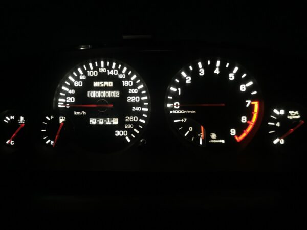 Nismo Tacho gauge cluster Nissan r33 300 kmh