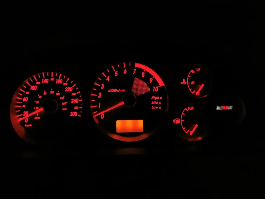 Mitsubishi evo evolution RalliArt S3 Cluster Speedometer 300 kmh meter conversion service