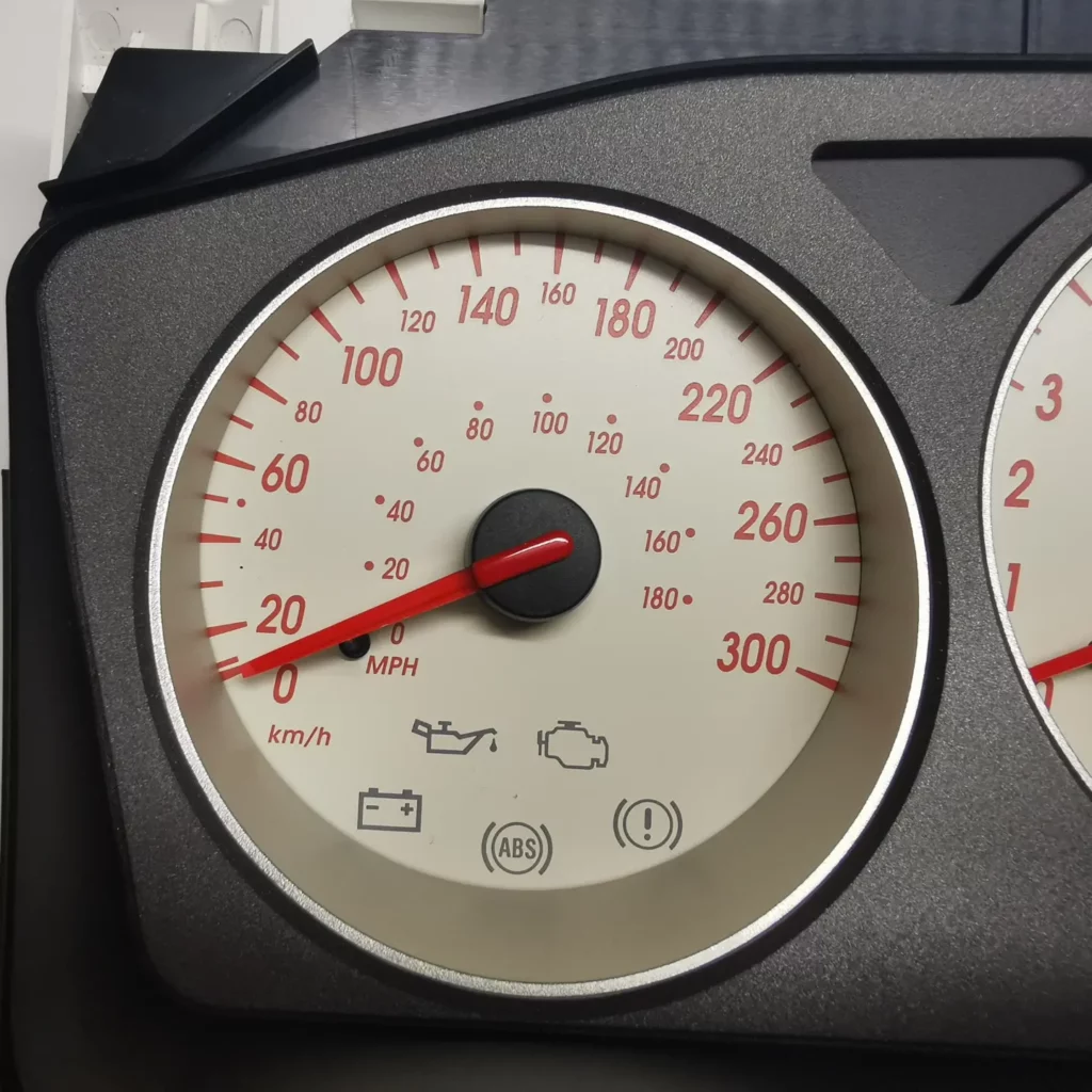 Mitsubishi evo evolution RalliArt S3 Cluster Speedometer 300 kmh meter conversion service