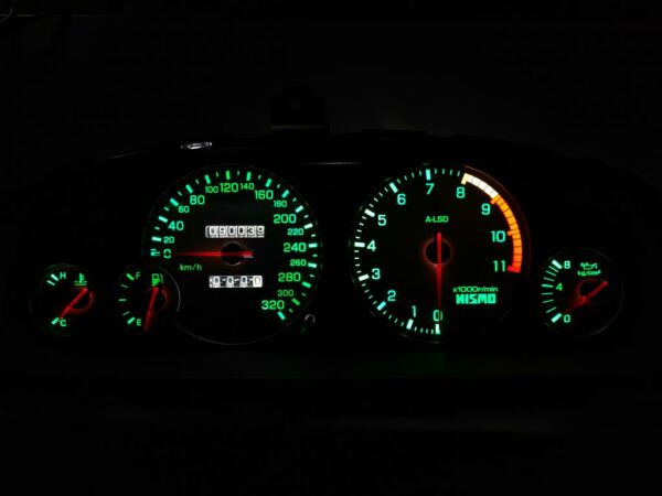 Nismo Tacho gauge cluster Nissan r33 320 kmh