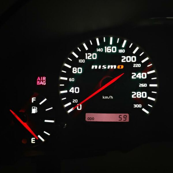 Nissan Skyline R34 Speedometer cluster HKS Nismo 300 km/h