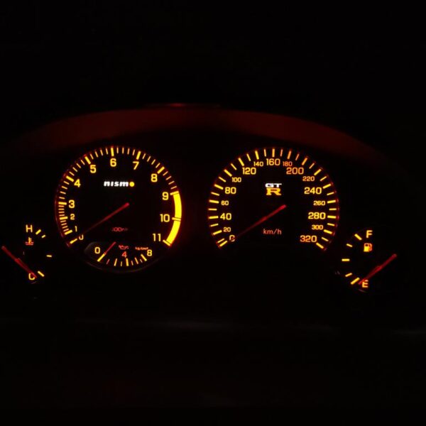 Nissan Skyline R34 Speedometer cluster HKS Nismo Mine's 320 km/h