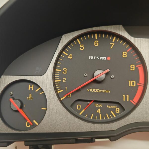 Nissan Skyline R34 Speedometer cluster HKS Nismo Mine's 320 km/h