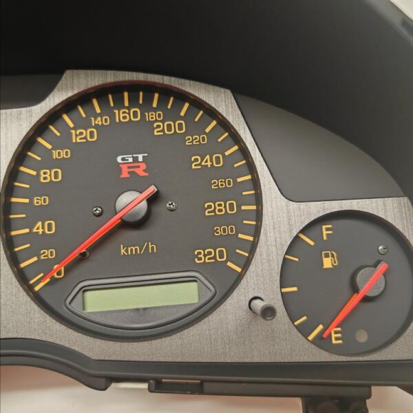 Nissan Skyline R34 Speedometer cluster HKS Nismo Mine's 320 km/h